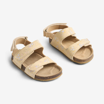 Wheat Footwear Sandal Clara Sandal 9632 barely apricot flowers