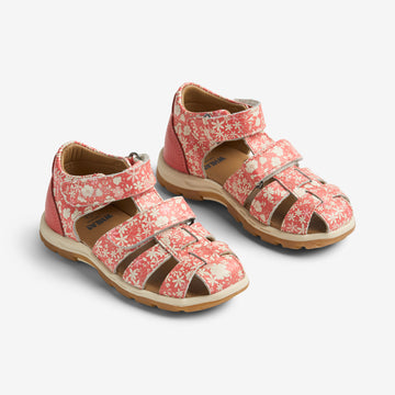 Wheat Footwear Sandal Frei Sandal 9422 coral flowers