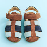 Wheat Footwear Sandal Izzy Sandal 6455 navy teal water