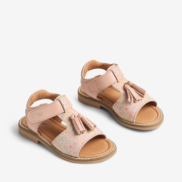Wheat Footwear Sandal Pil Sandal 9422 coral flowers