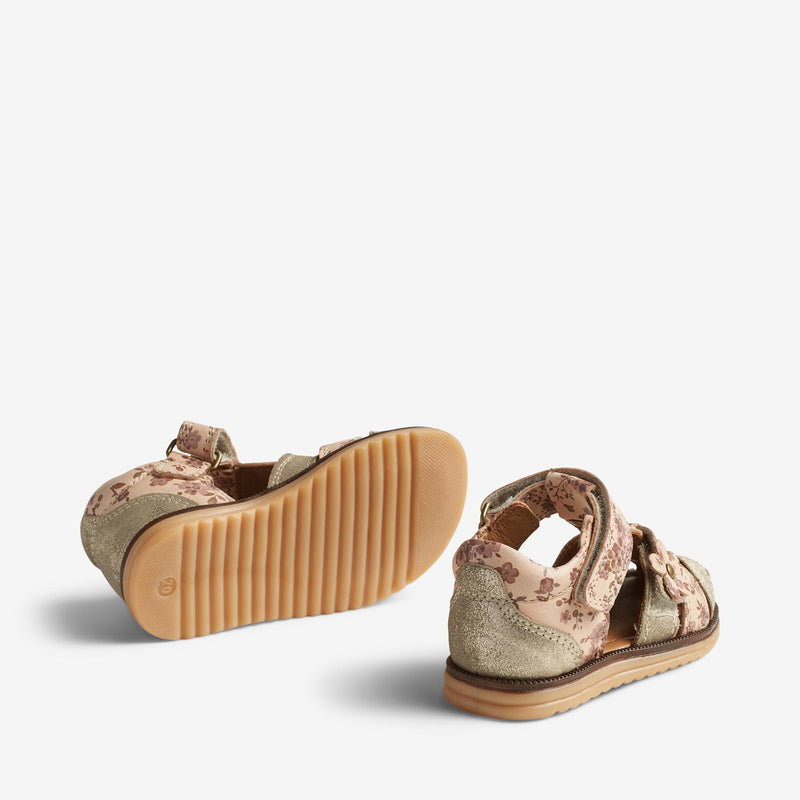 Wheat Footwear Sandal Sky Prewalker Sandals 2029 old rose stripe