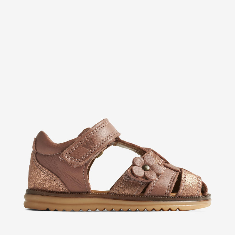 Wheat Footwear Sandal Sky Prewalker Sandals 2029 old rose stripe