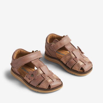 Wheat Footwear Sandal Sky Prewalker Sandals 2029 old rose stripe