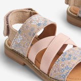 Wheat Footwear Sandal Yuri Sandal 2528 powder blue flowers