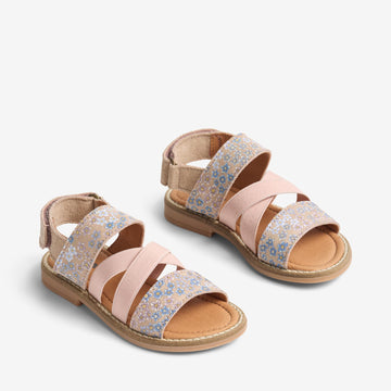Wheat Footwear Sandal Yuri Sandal 2528 powder blue flowers