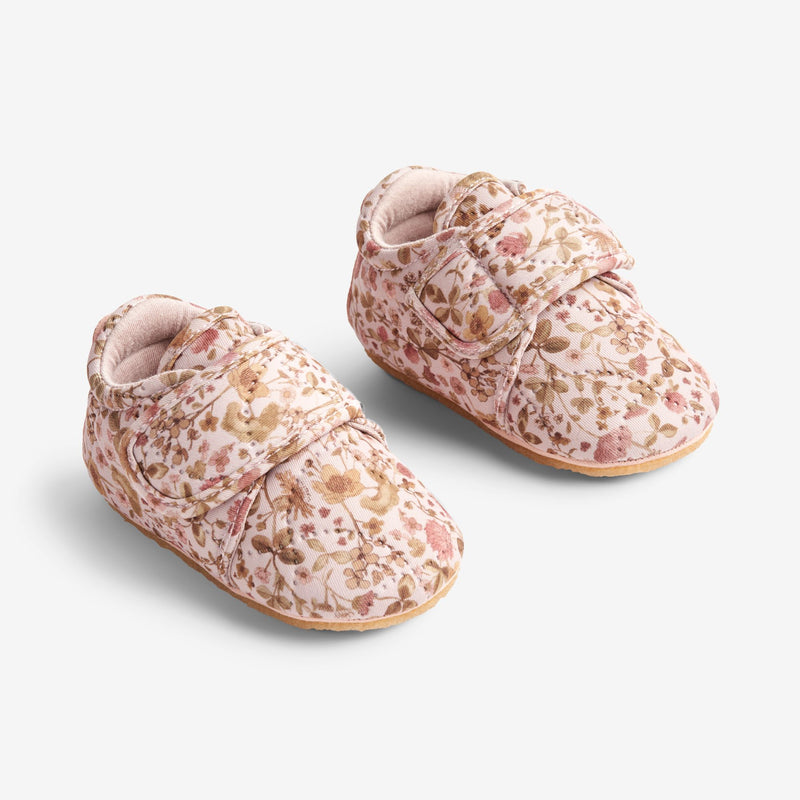 Wheat Footwear Sasha Termo Hjemmesko | Baby Indoor Shoes 3132 watercolor flora