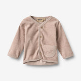 Wheat Main Set Sweat Cardigan & Trousers Toto Sky Set 9616 melange rose