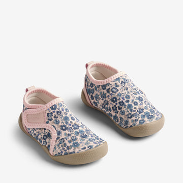 Wheat Footwear Badesko Shawn Swimwear 1301 blue flower meadow