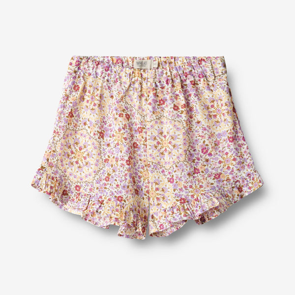 Wheat Main   Shorts Camille Shorts 9012 carousels and flowers
