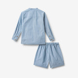 Wheat Main Shorts Cuba Set 9633 blue chambrey