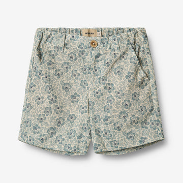 Wheat Main Shorts Elvig Shorts 9412 aqua hawaii flowers