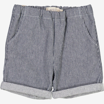 Wheat Main  Shorts Luca | Baby Shorts 1197 navy denim stripe