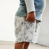 Wheat Main Shorts Max Shorts 9412 aqua hawaii flowers