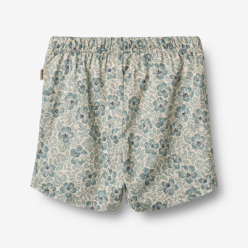 Wheat Main Shorts Max Shorts 9412 aqua hawaii flowers