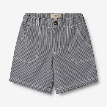 Wheat Main   Shorts Pelle Shorts 1185 denim stripe
