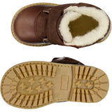 Wheat Footwear Sigge Printet Velcro Støvle Winter Footwear 3000 brown