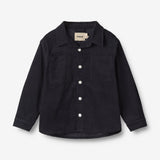 Wheat Main Skjorte Akton Shirts and Blouses 1432 navy