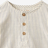 Wheat Main Skjorte Bjørk Shirt 9759 dark blue stripe