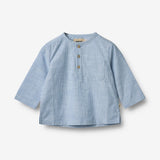 Wheat Main Skjorte Bjørk Shirts and Blouses 1048 blue stripe