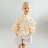 Wheat Main Skjorte Gerda Shirt 9632 barely apricot flowers