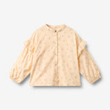 Wheat Main Skjorte Gerda Shirt 9632 barely apricot flowers