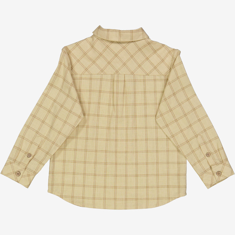 Wheat Skjorte Lasse Shirts and Blouses 9108 buttermilk check