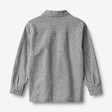 Wheat Main Skjorte Oscar Shirt 9766 dark blue chambray
