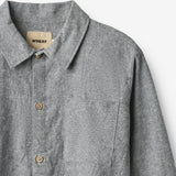 Wheat Main Skjorte Oscar Shirt 9766 dark blue chambray