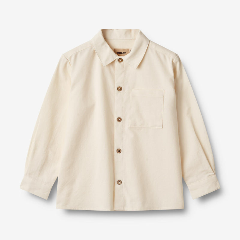 Wheat Main Skjorte Oscar Shirts and Blouses 3129 eggshell 