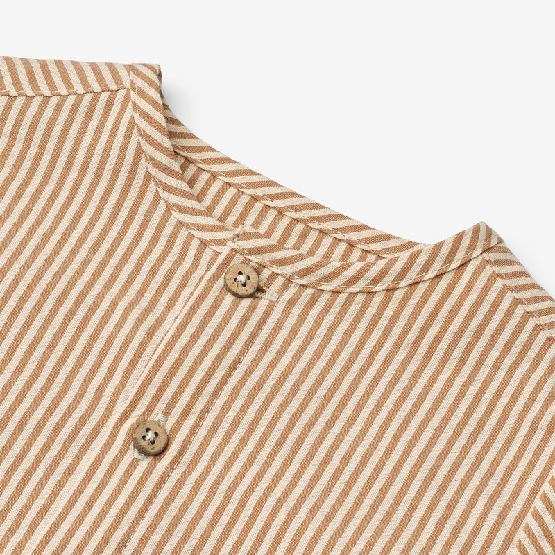 Wheat Main Skjorte Shelby Shirt 5078 caramel stripe