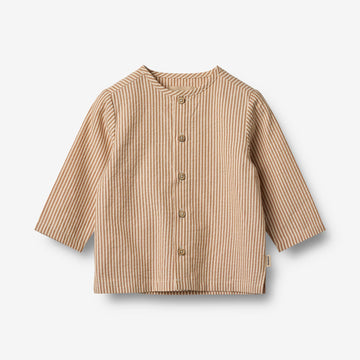 Wheat Main Skjorte Shelby Shirt 5078 caramel stripe