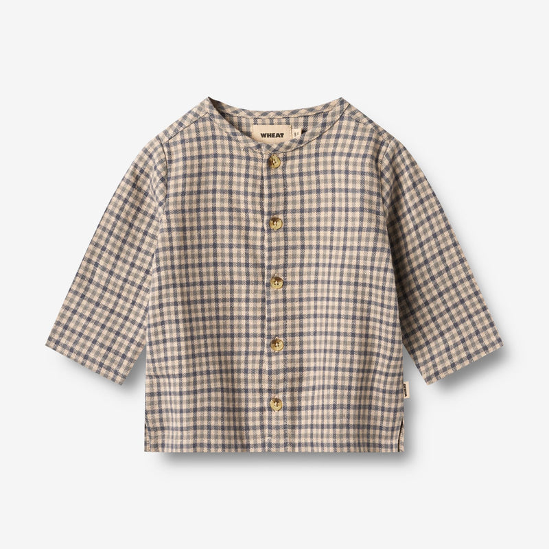 Wheat Main Skjorte Shelby Shirt 1306 blue check