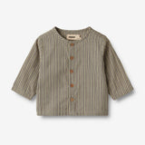 Wheat Main Skjorte Shelby Shirts and Blouses 1117 blue green stripe