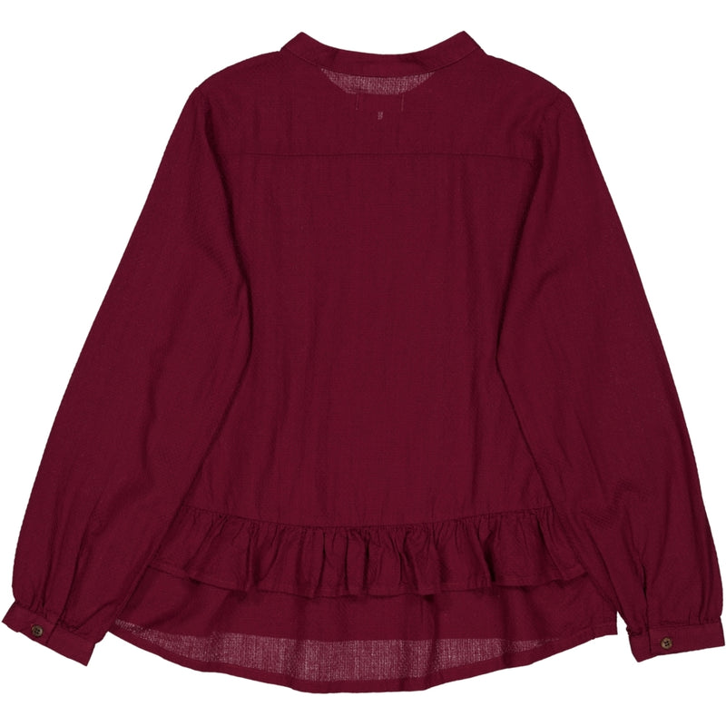 Wheat Main Skjortebluse Peggy Shirts and Blouses 2390 red plum