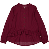 Wheat Main Skjortebluse Peggy Shirts and Blouses 2390 red plum