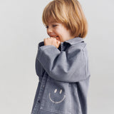 Wheat Main Skjortejakke Cole Shirt 9543 thunder sky