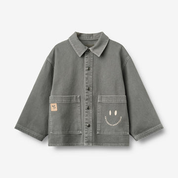 Wheat Main Skjortejakke Cole Shirt 9543 thunder sky