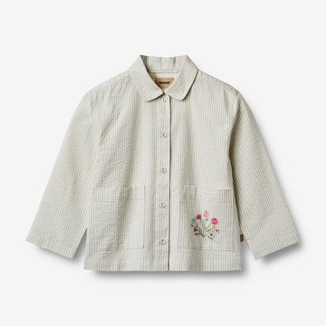 Wheat Main Skjortejakke Ghita Shirts and Blouses 9444 summer blue stripe