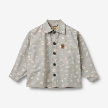 Wheat Main Skjortejakke Marcel Jacket 9646 light flint summer