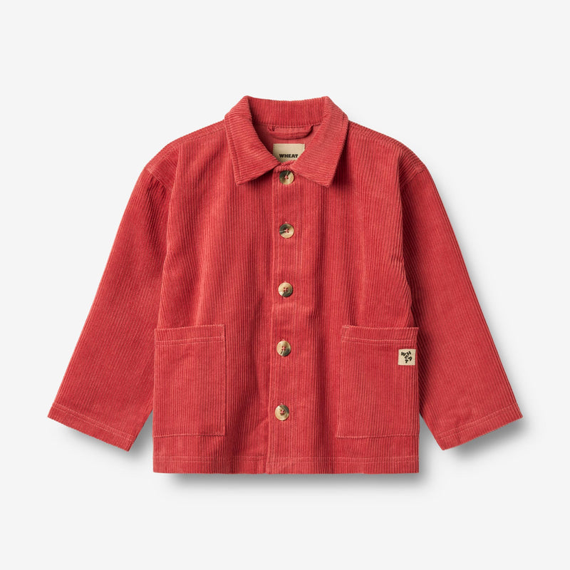 Wheat Main Skjortejakke Sage Jacket 1037 raspberry