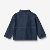 Wheat Main Skjortejakke Sola Denim 1108 dark blue