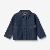 Wheat Main Skjortejakke Sola Denim 1108 dark blue