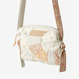 Wheat Main Skuldertaske Moono Accessories 9426 ivory checked flowers