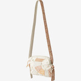 Wheat Main Skuldertaske Moono Accessories 9426 ivory checked flowers