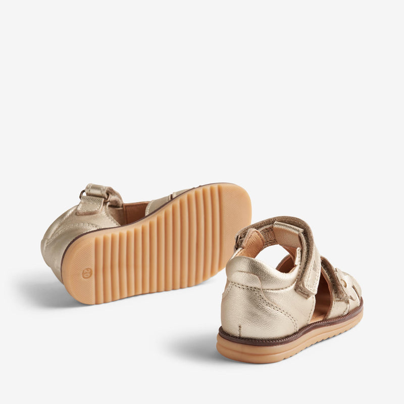 Wheat Footwear   Sky Blomster Sandal Prewalker Sandals 0204 light gold