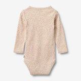 Wheat Main Langærmet Slå-om Body Chia Body 9422 coral flowers