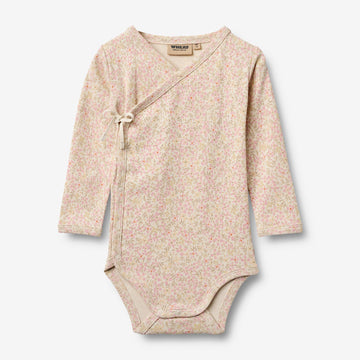 Wheat Main Langærmet Slå-om Body Chia Body 9422 coral flowers