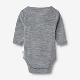 Wheat SMU Slå-om Uld Body Willow Underwear/Bodies 0224 melange grey