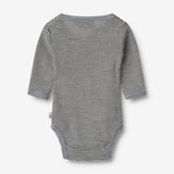 Wheat SMU Slå-om Uld Body Willow Underwear/Bodies 1433 navy stripe