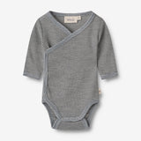 Wheat SMU Slå-om Uld Body Willow Underwear/Bodies 1433 navy stripe